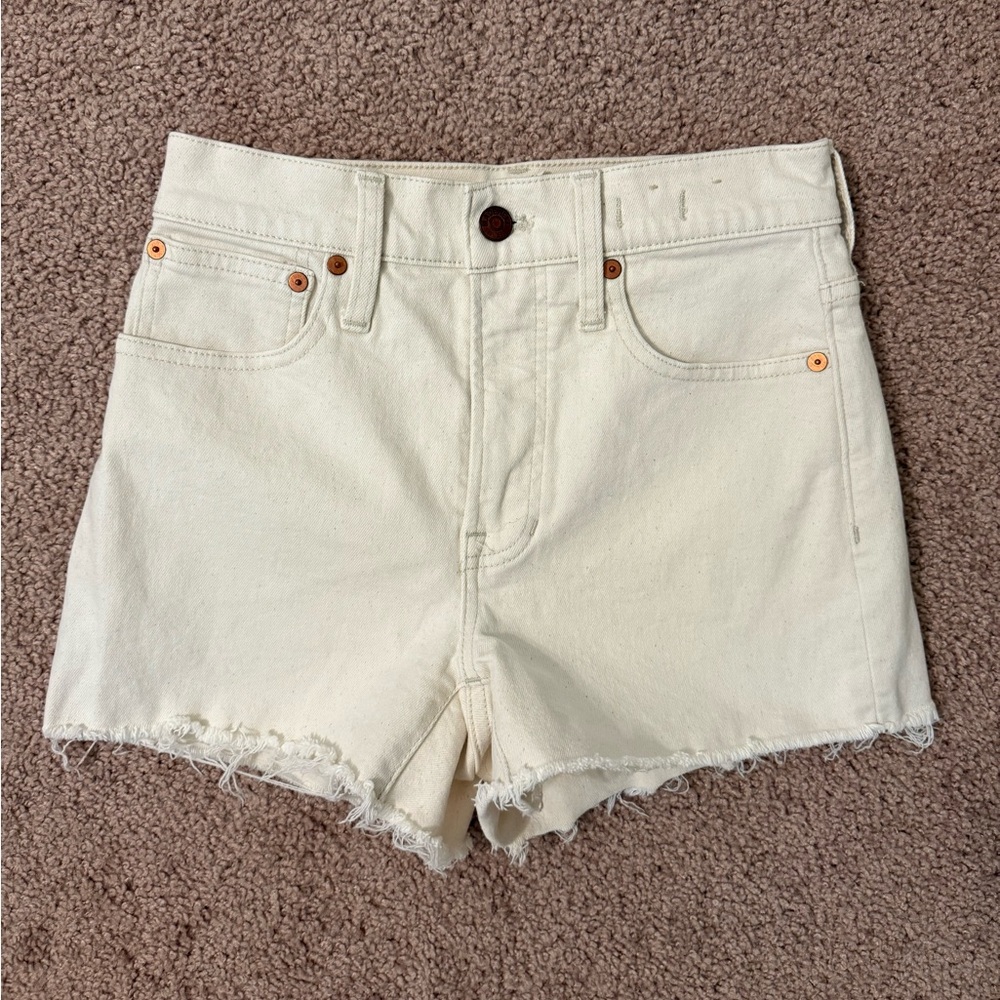 Madewell Canvas Denim Shorts